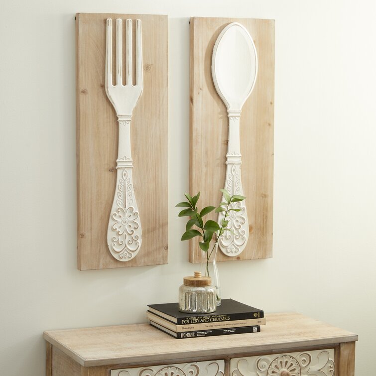 Spoon and deals fork wall decor